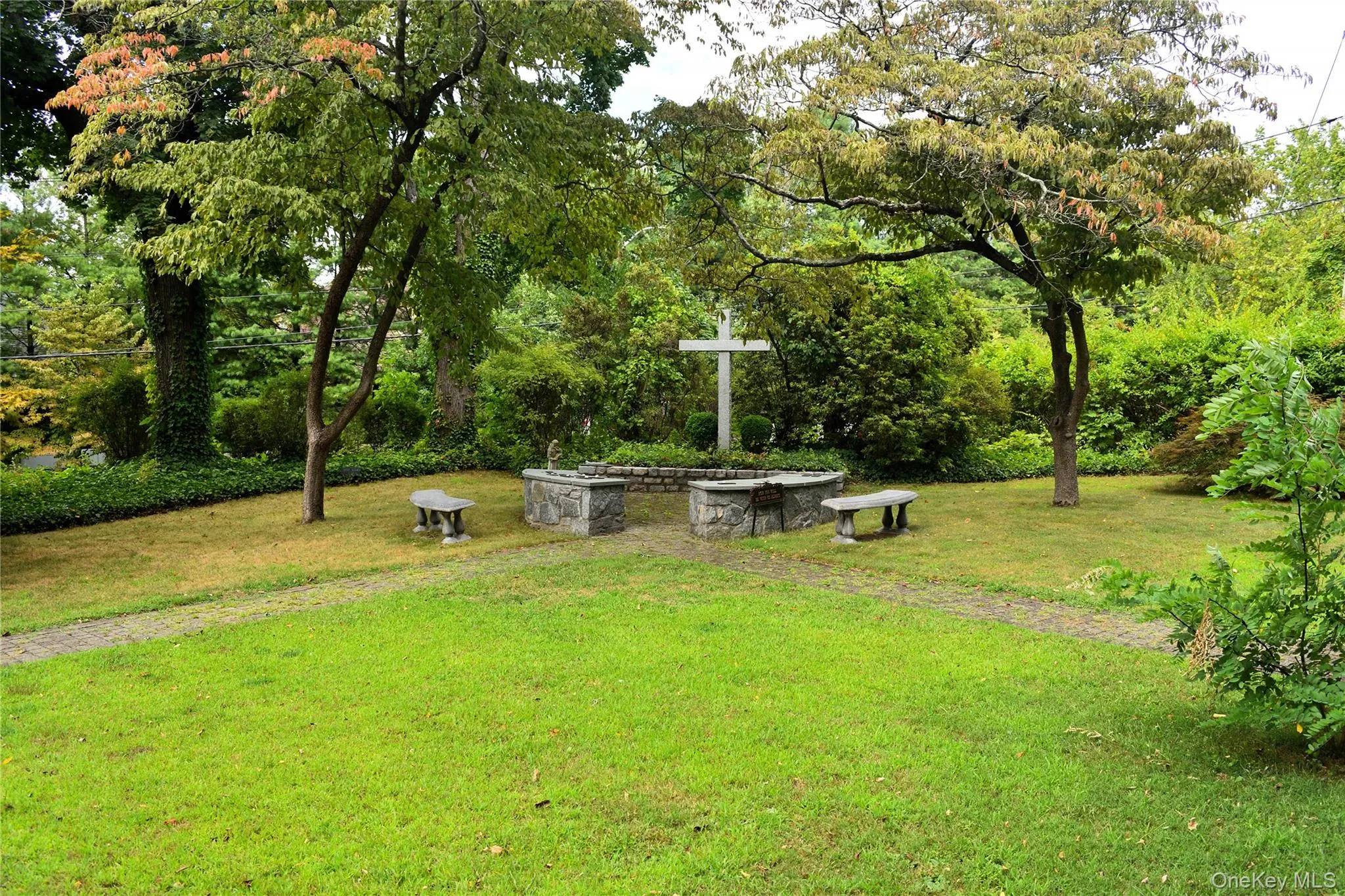 View of green lawn View of green lawn