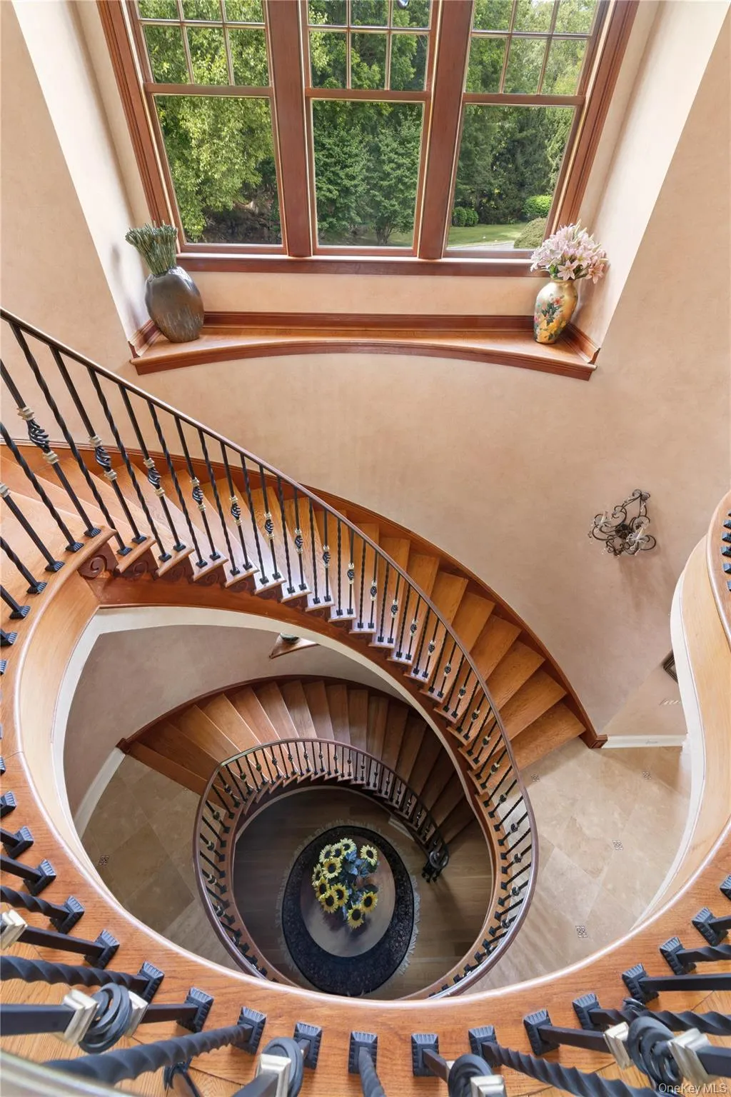 Stairs with healthy amount of natural light Stairs with healthy amount of natural light