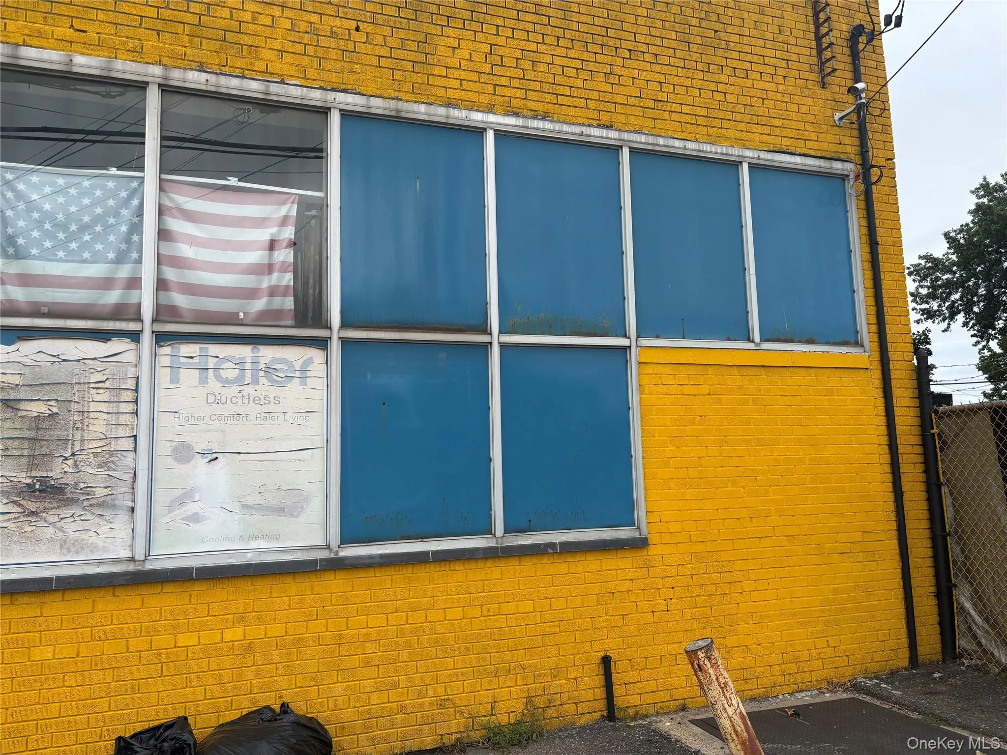 View of side of property with brick siding View of side of property with brick siding