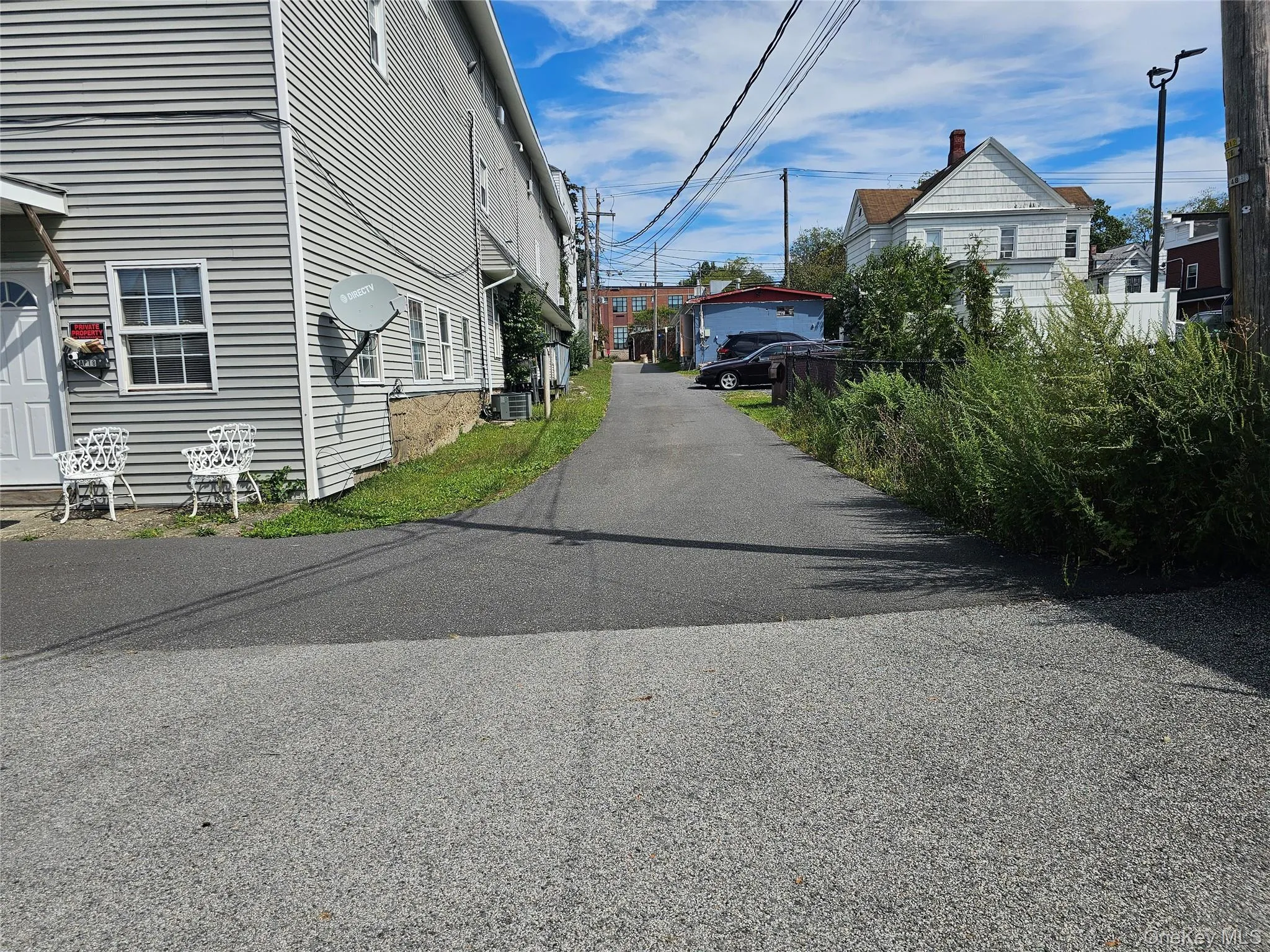 View of asphalt road View of asphalt road