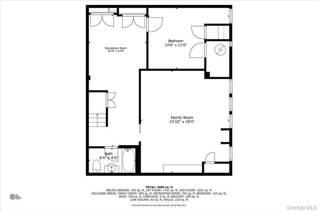 View of room layout View of room layout