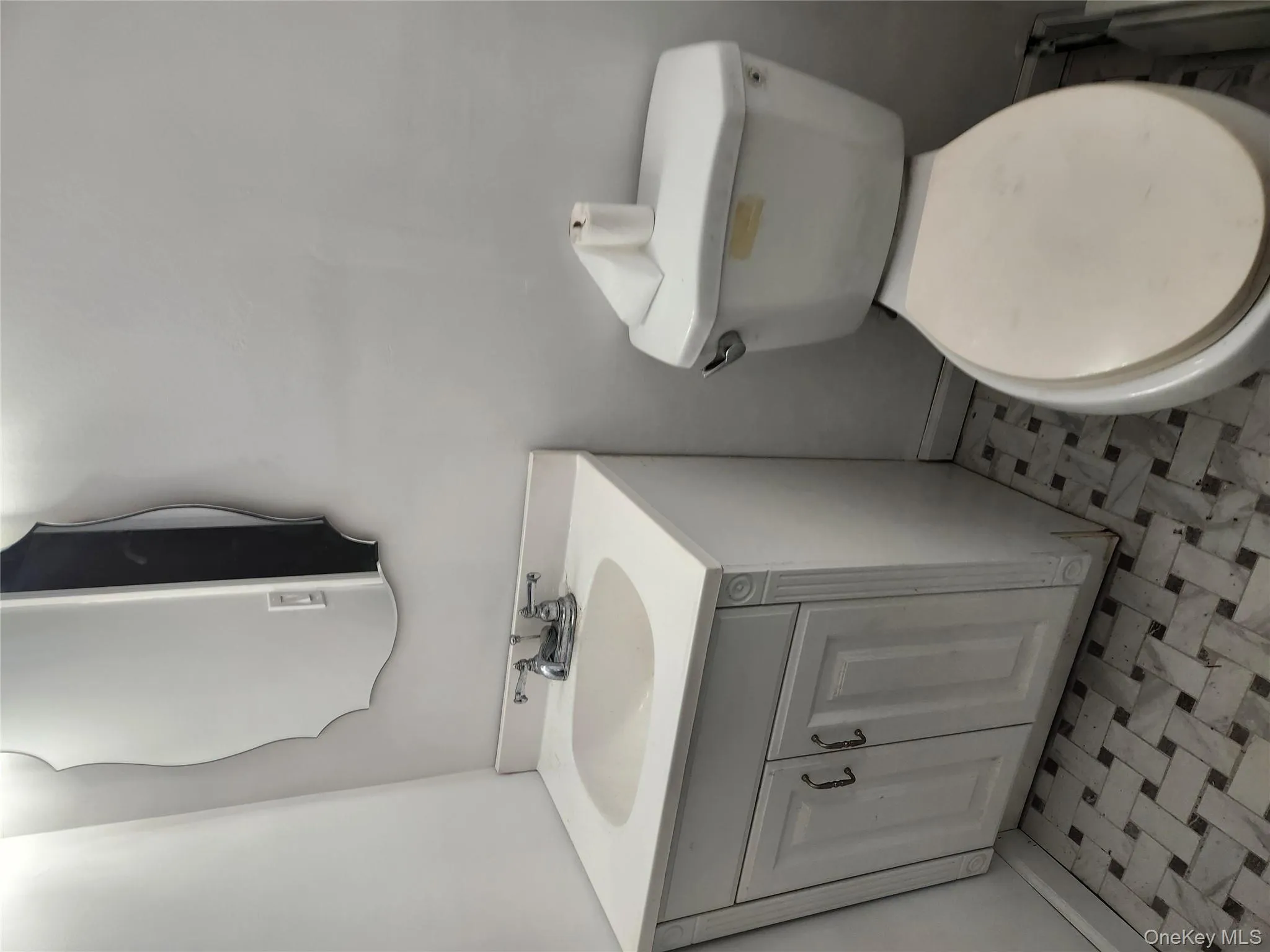 Bathroom with vanity and toilet Bathroom with vanity and toilet