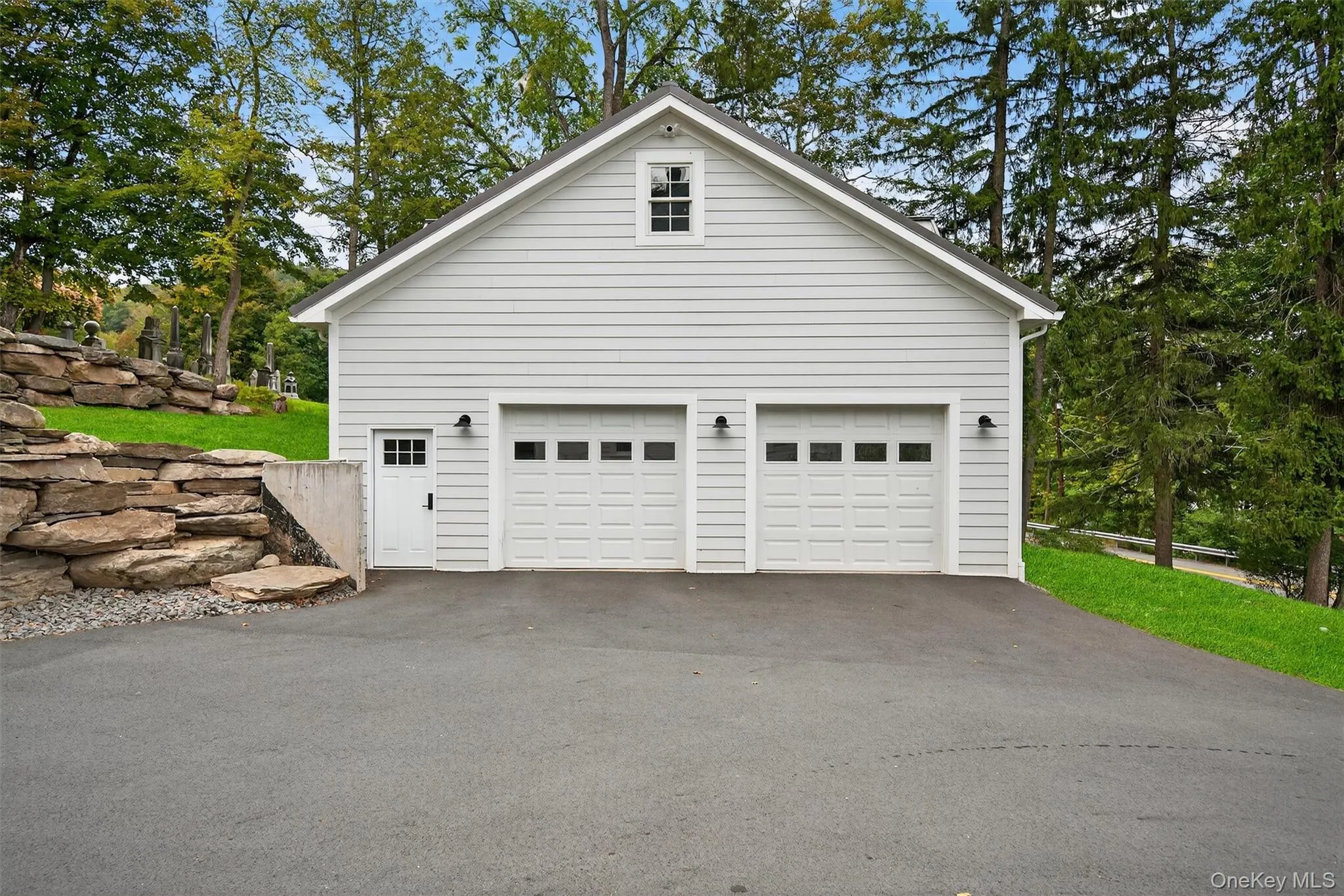 View of detached garage View of detached garage