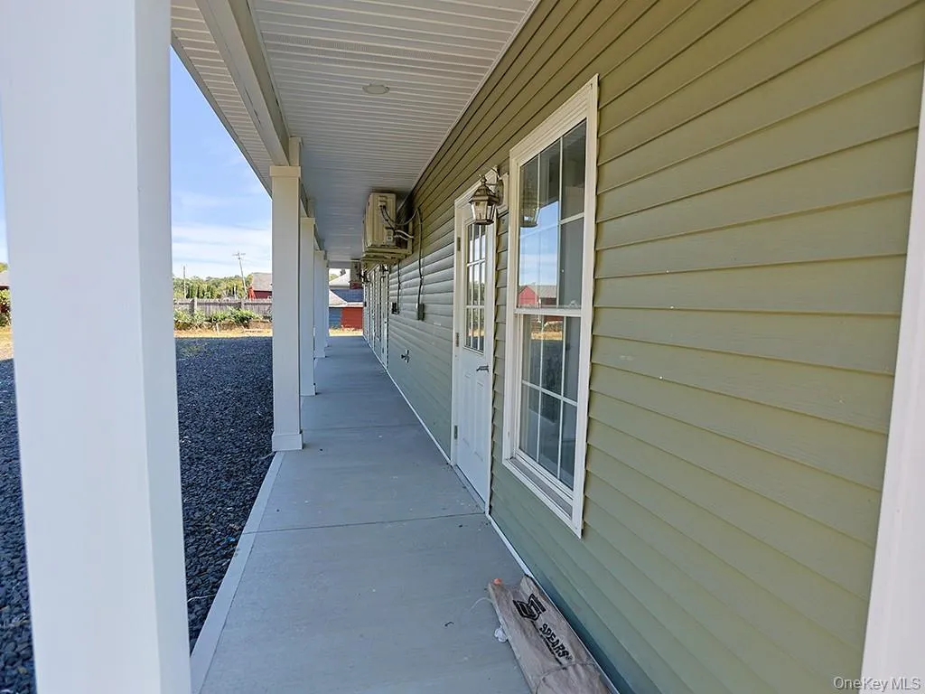 View of covered porch View of covered porch