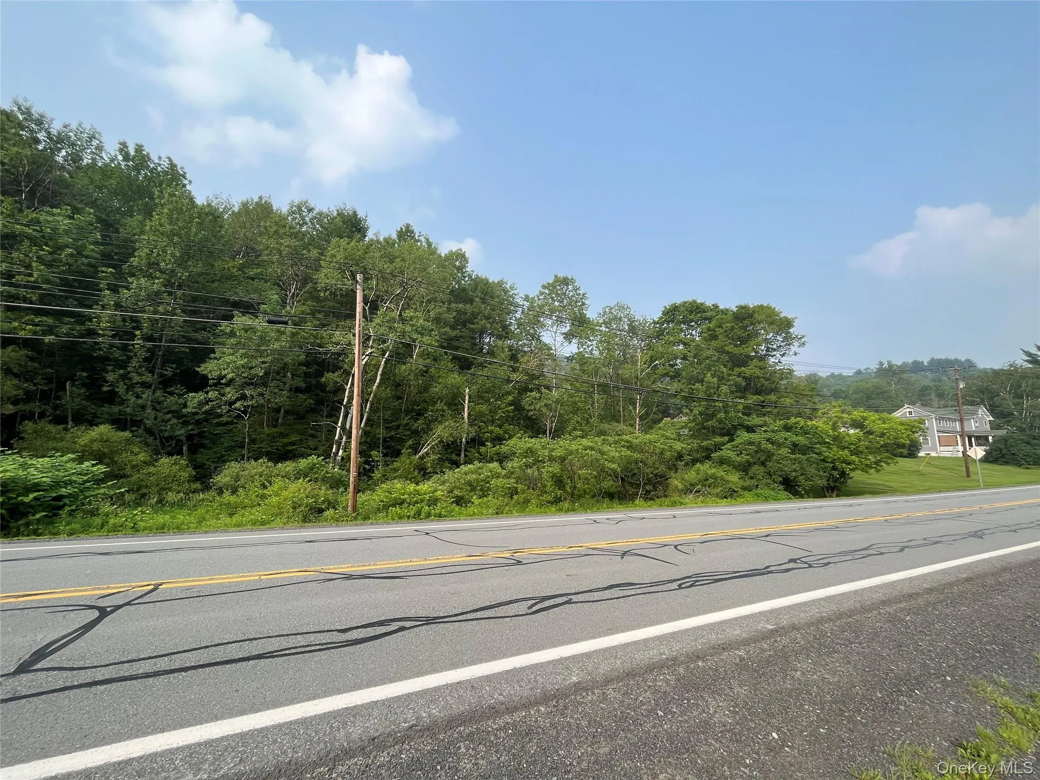 View of asphalt road, old 17 road frontage View of asphalt road, old 17 road frontage