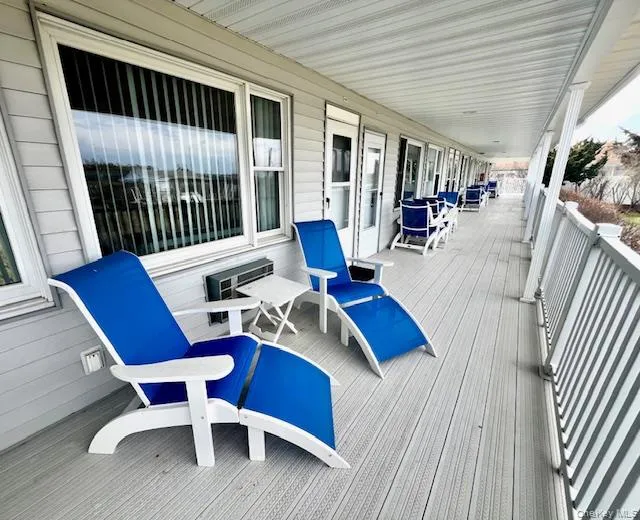 Porch in front of unit Porch in front of unit