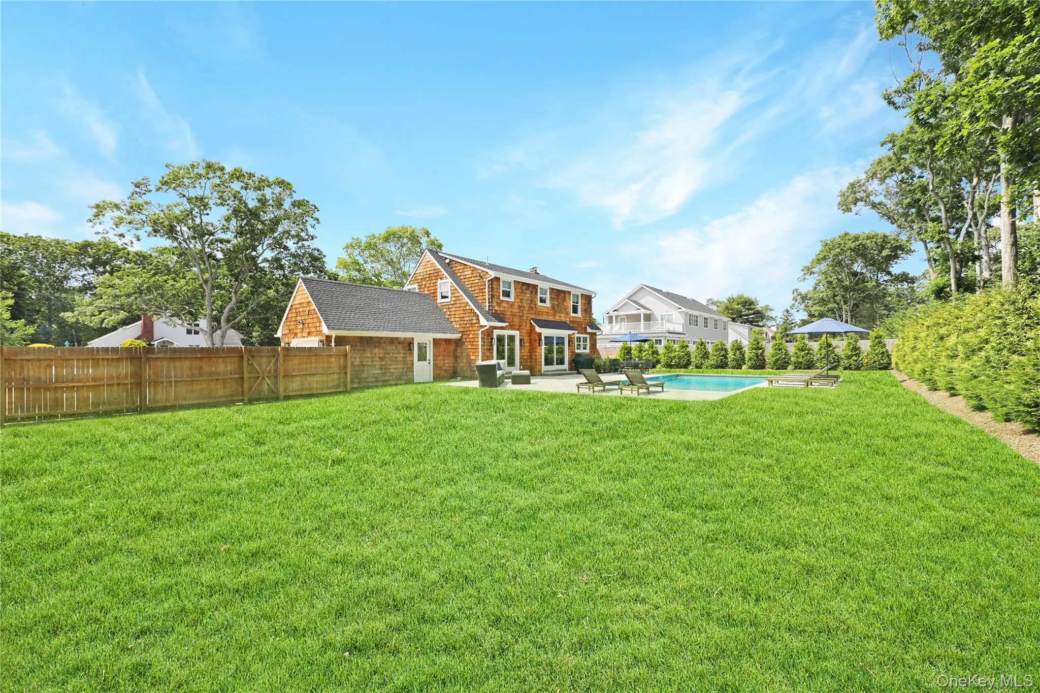 Fenced backyard featuring a patio Fenced backyard featuring a patio