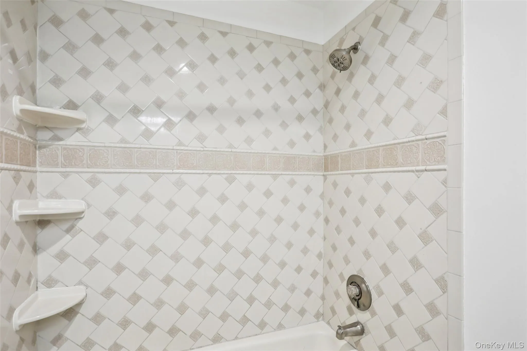 Bathroom with shower combination Bathroom with shower combination