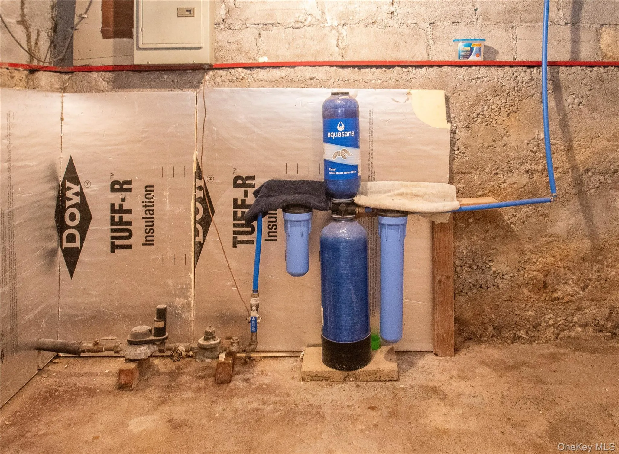 Utility room featuring electric panel Utility room featuring electric panel