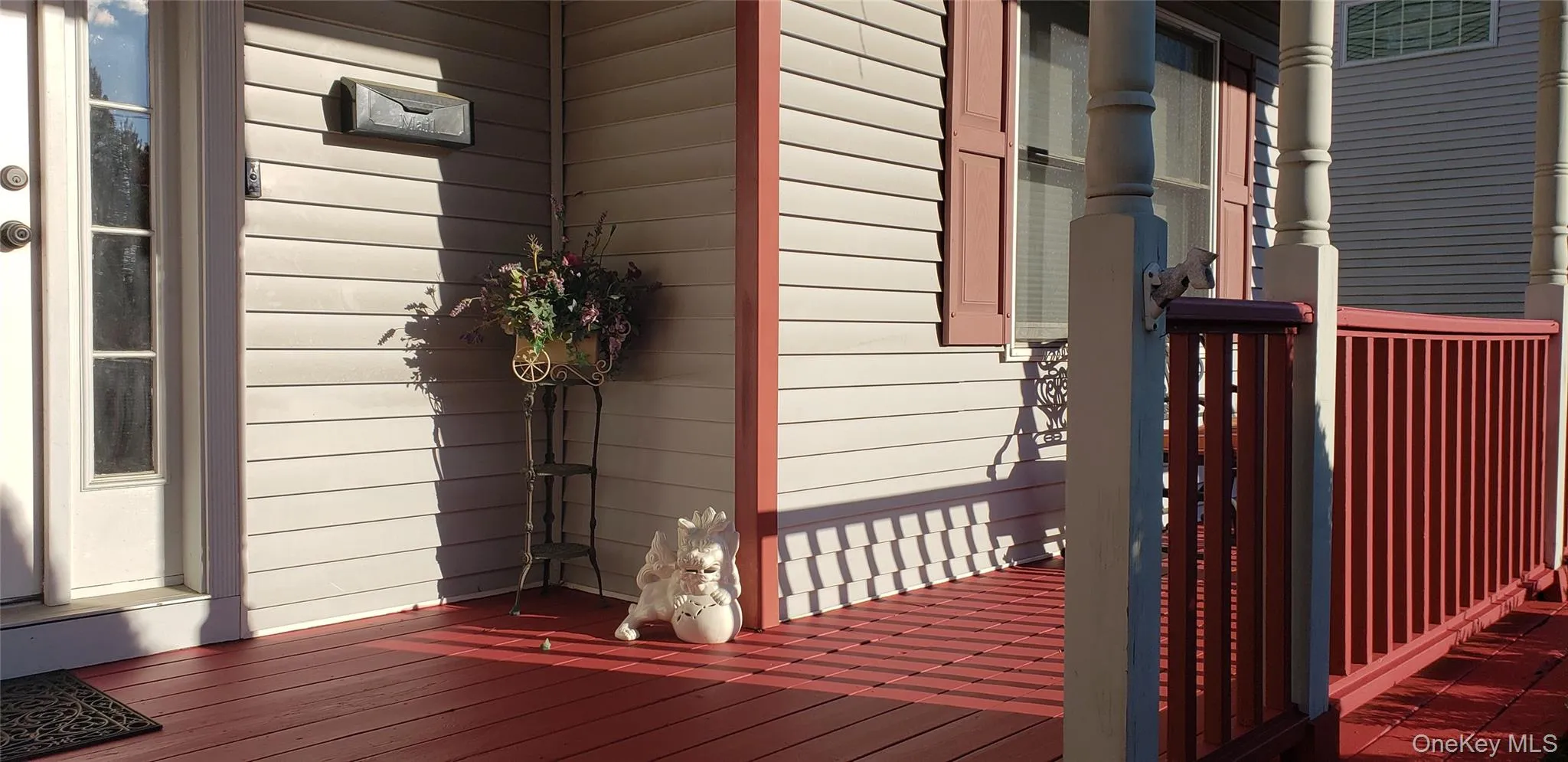 View of wooden deck View of wooden deck