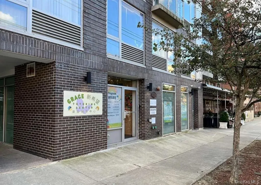 Entrance to property with brick siding Entrance to property with brick siding