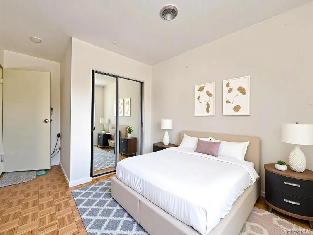 Bedroom featuring a closet and baseboards Bedroom featuring a closet and baseboards