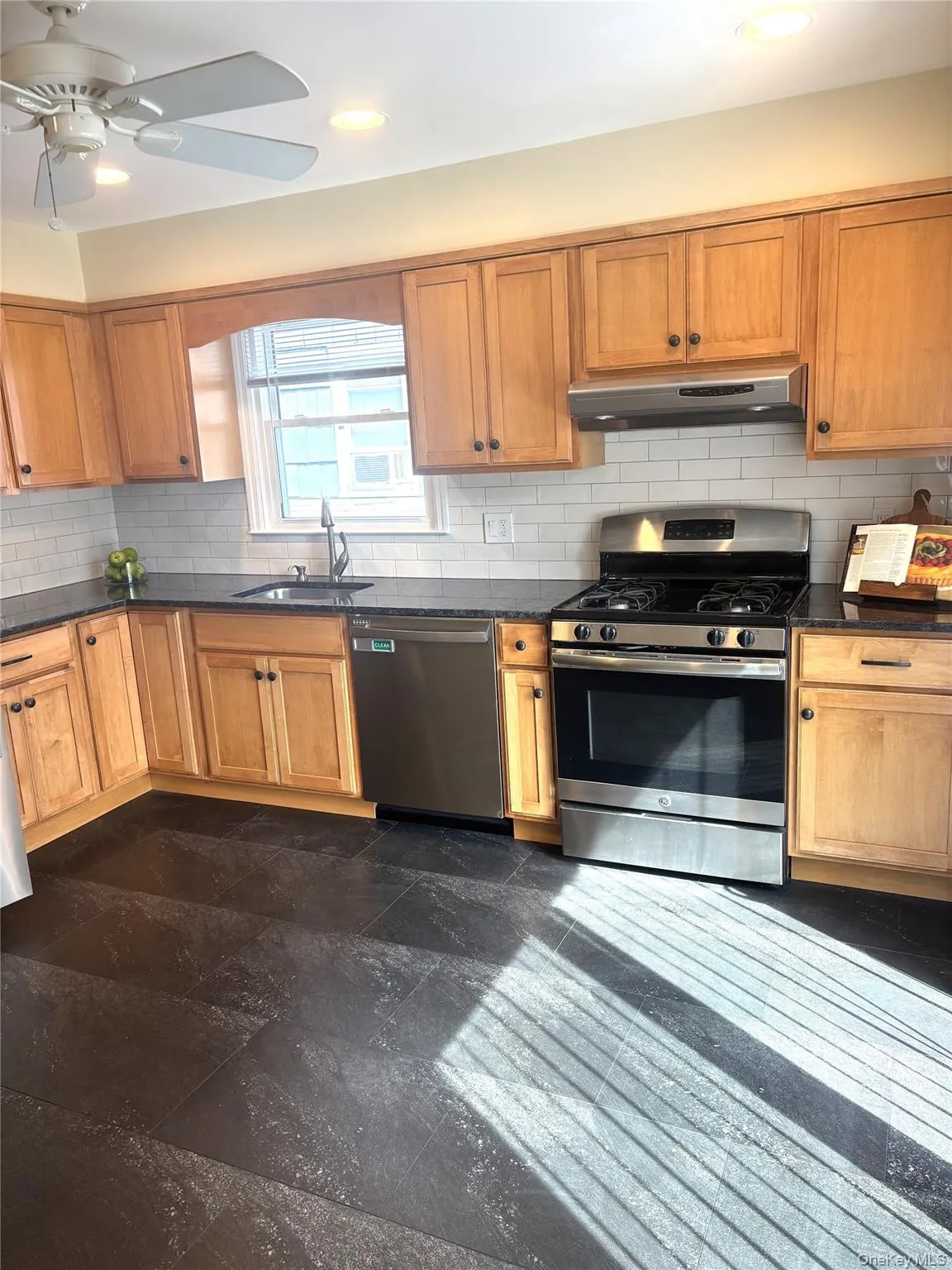 Kitchen featuring stainless steel appliances, granite counters Kitchen featuring stainless steel appliances, granite counters