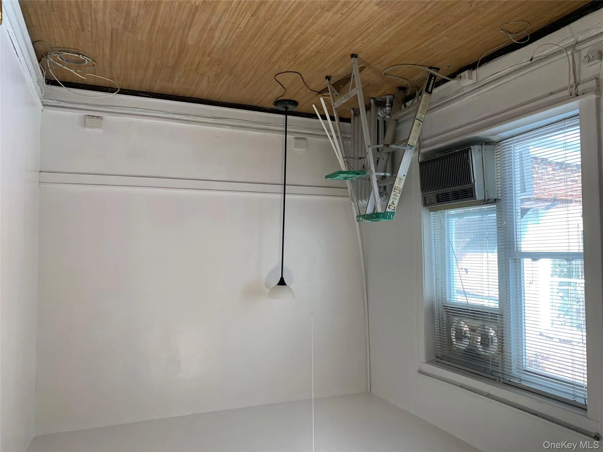 Game room with light wood-type flooring, cooling unit, and a baseboard radiator Game room with light wood-type flooring, cooling unit, and a baseboard radiator