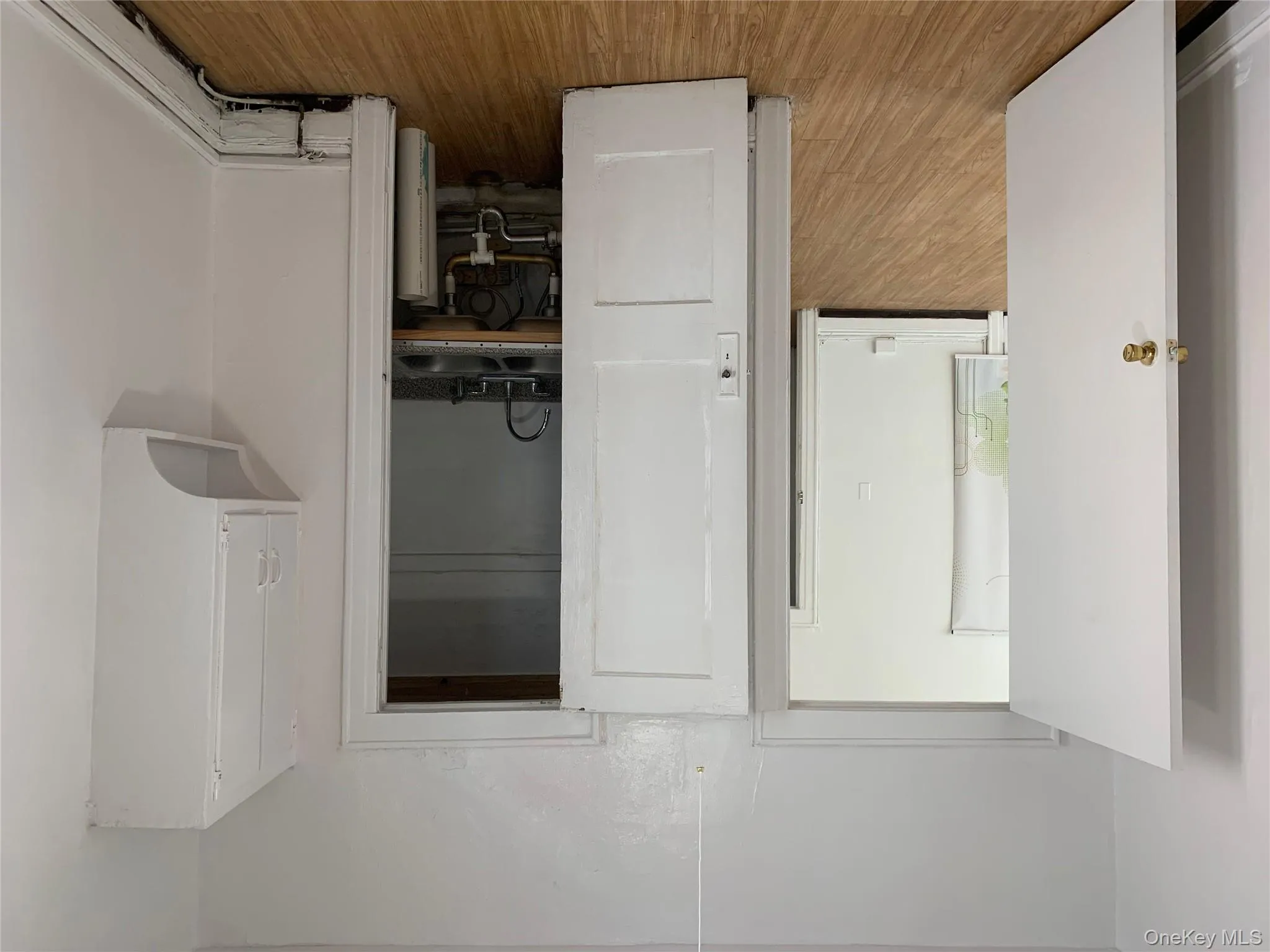 Closet with a sink Closet with a sink