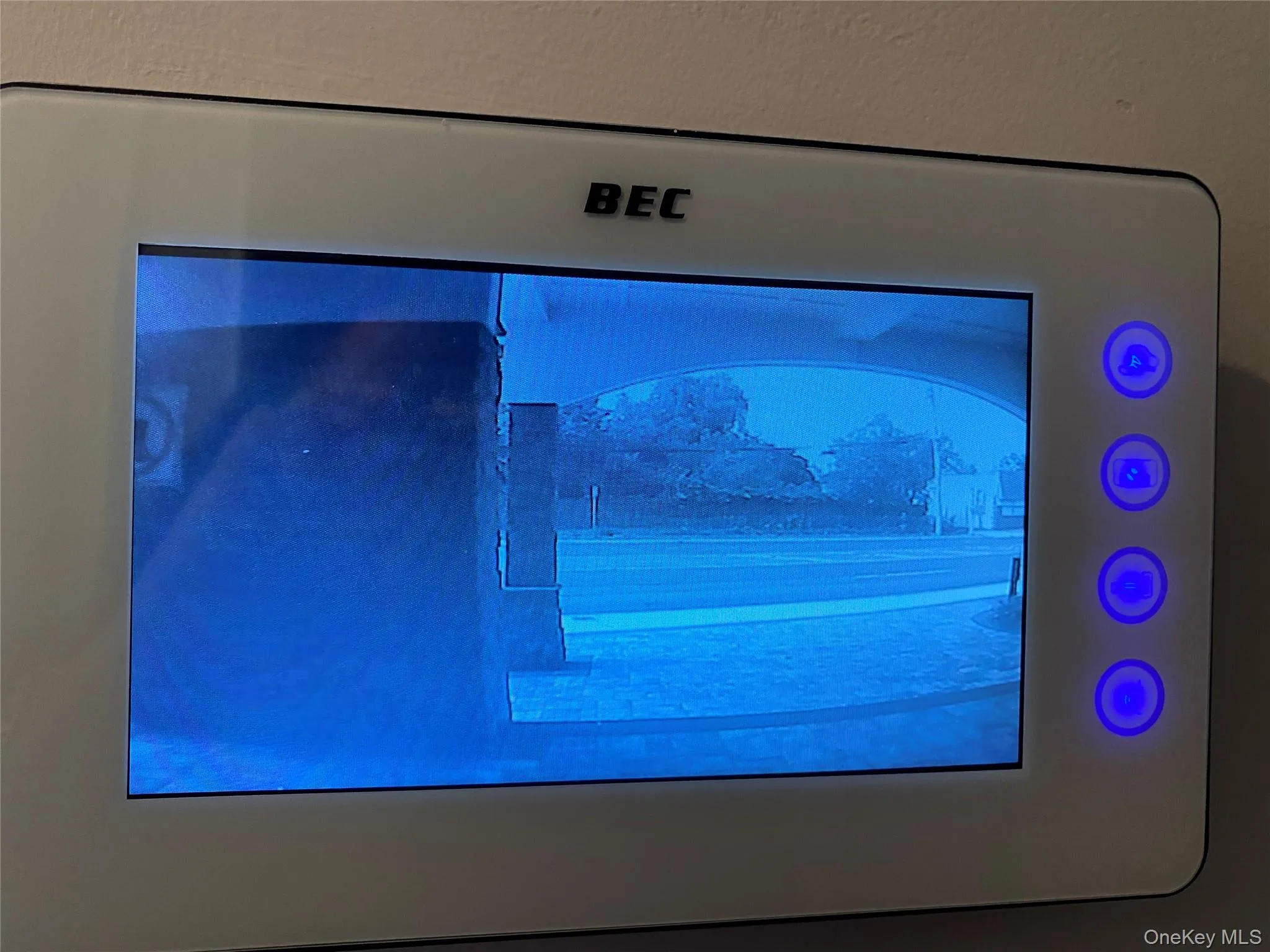 Detailed view of built in microwave Detailed view of built in microwave