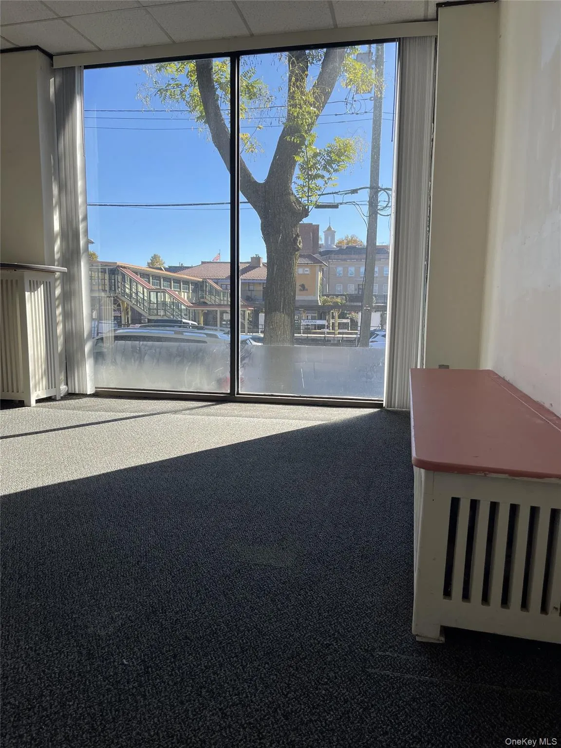 Empty room featuring carpet flooring and plenty of natural light Empty room featuring carpet flooring and plenty of natural light