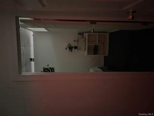 Hall with baseboards Hall with baseboards