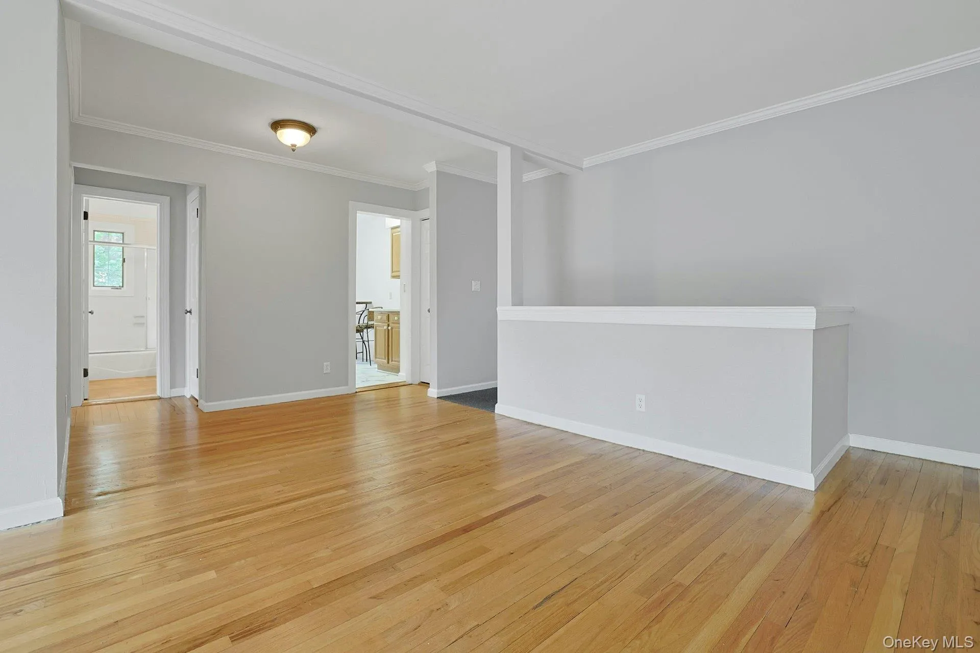 Living Room to Kitchen View Living Room to Kitchen View