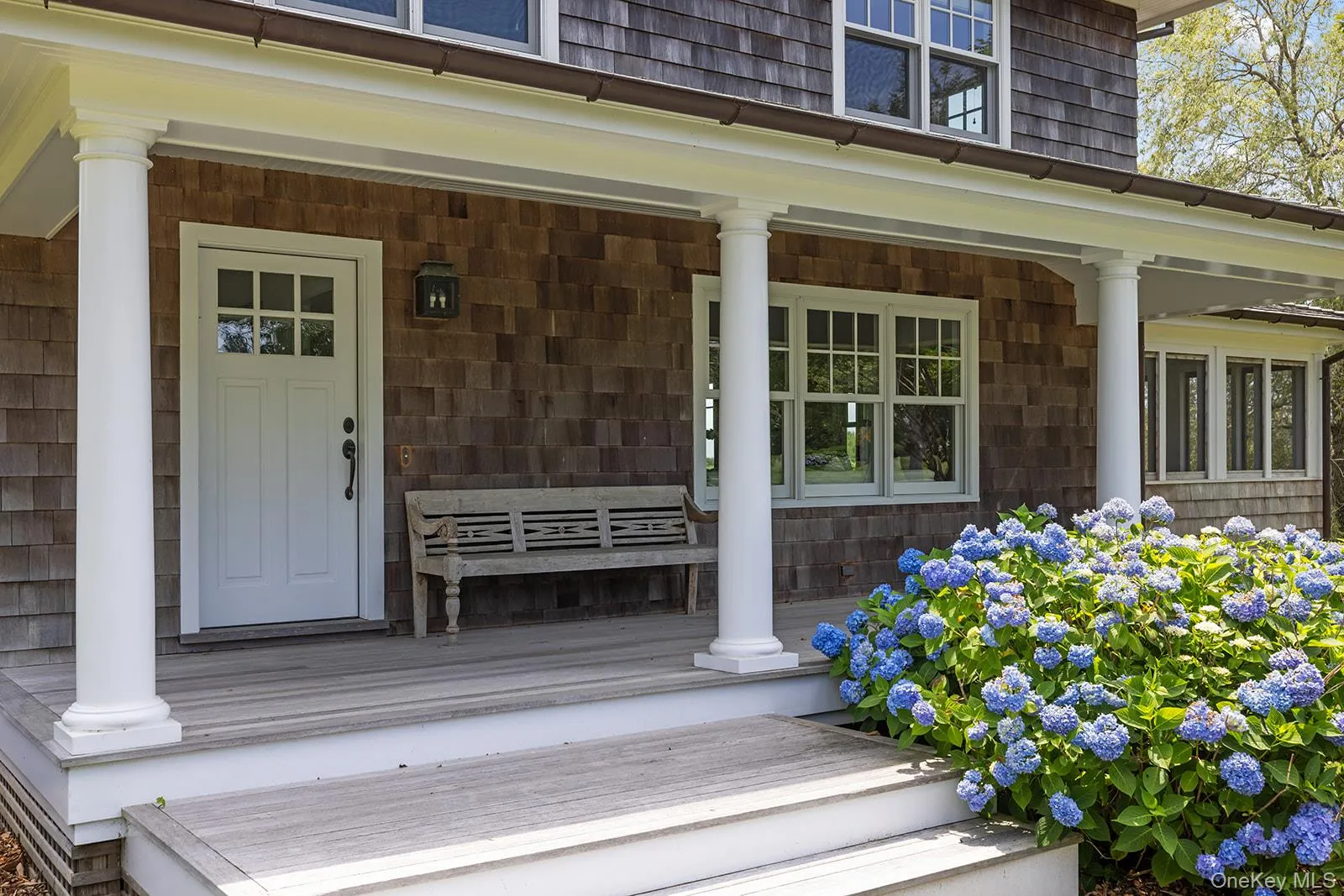 Entrance to property with covered porch Entrance to property with covered porch