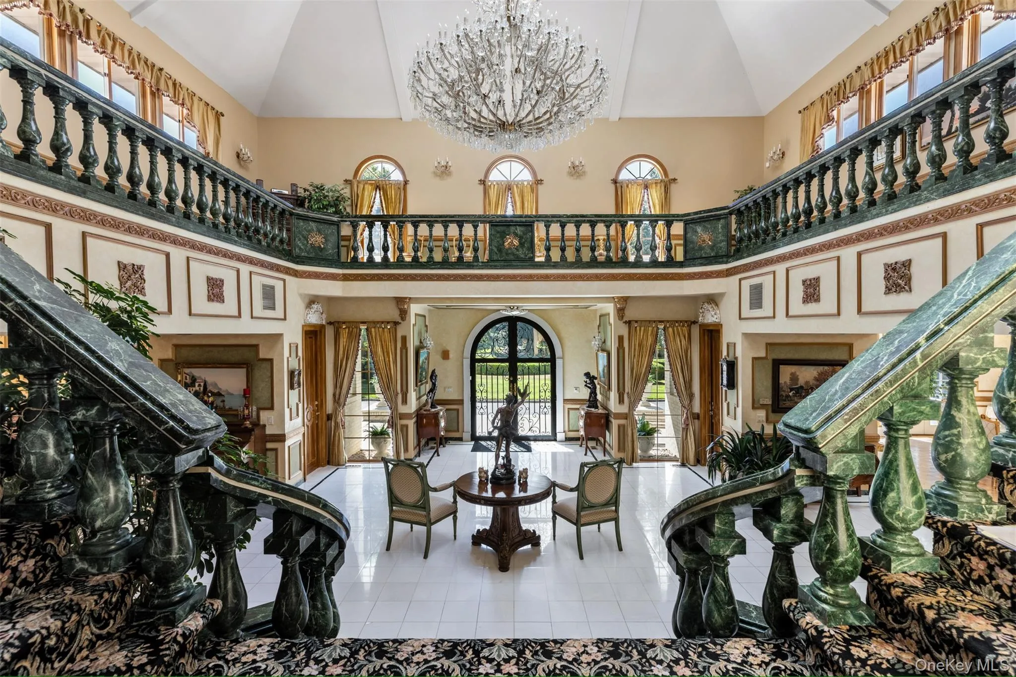 Common area featuring high vaulted ceiling Common area featuring high vaulted ceiling