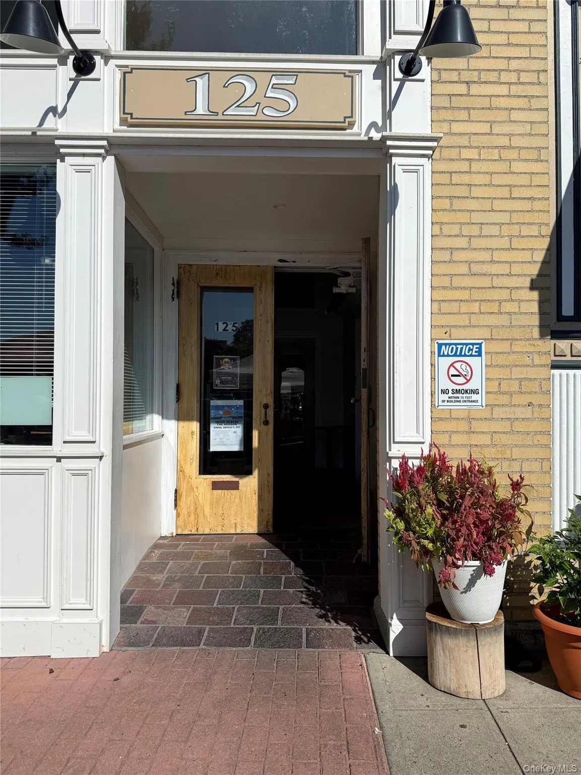 Front Entrance from Street Front Entrance from Street