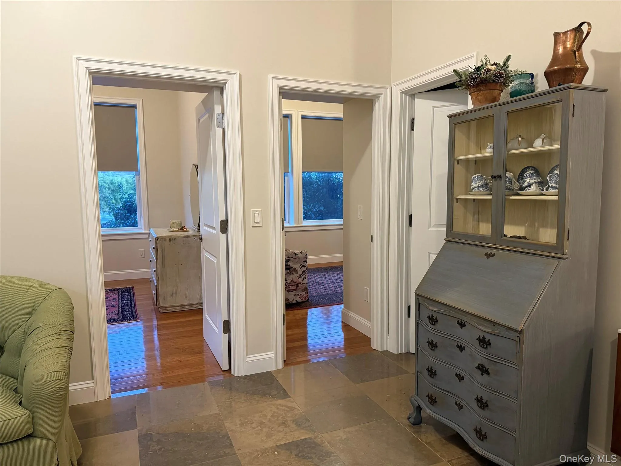 Looking into both bedrooms (same size) from living room Looking into both bedrooms (same size) from living room