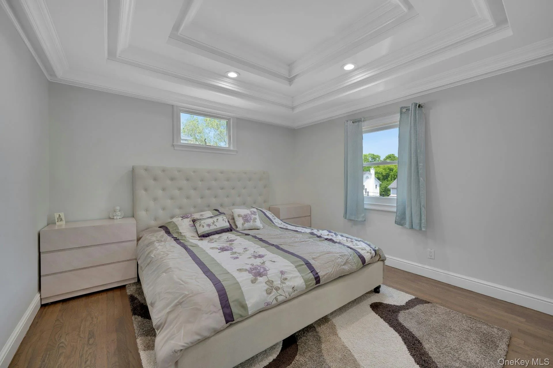 Primary bedroom showing the beautiful ceiling Primary bedroom showing the beautiful ceiling