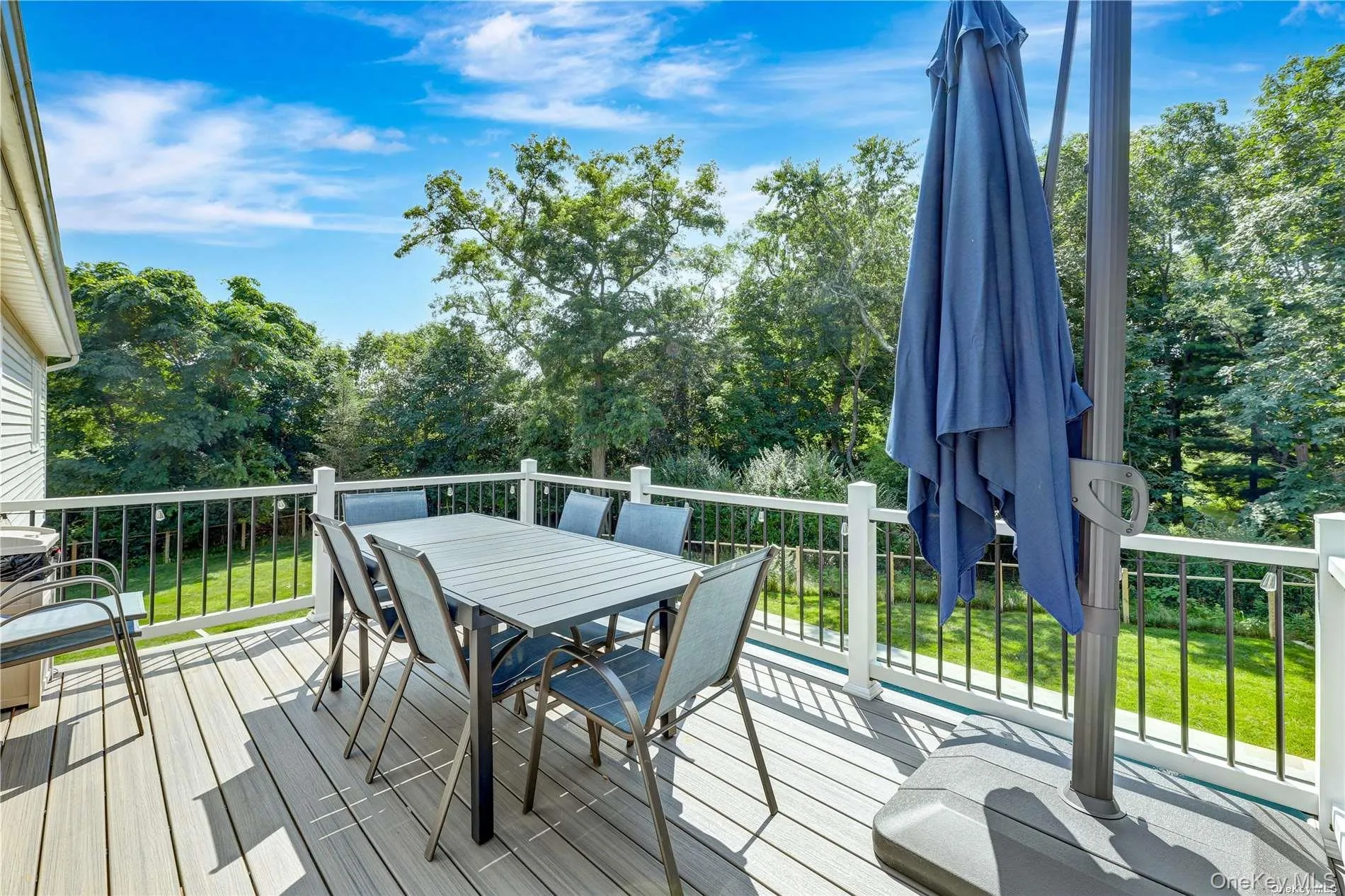Balcony Off of Dining Overlooking Backyard Balcony Off of Dining Overlooking Backyard