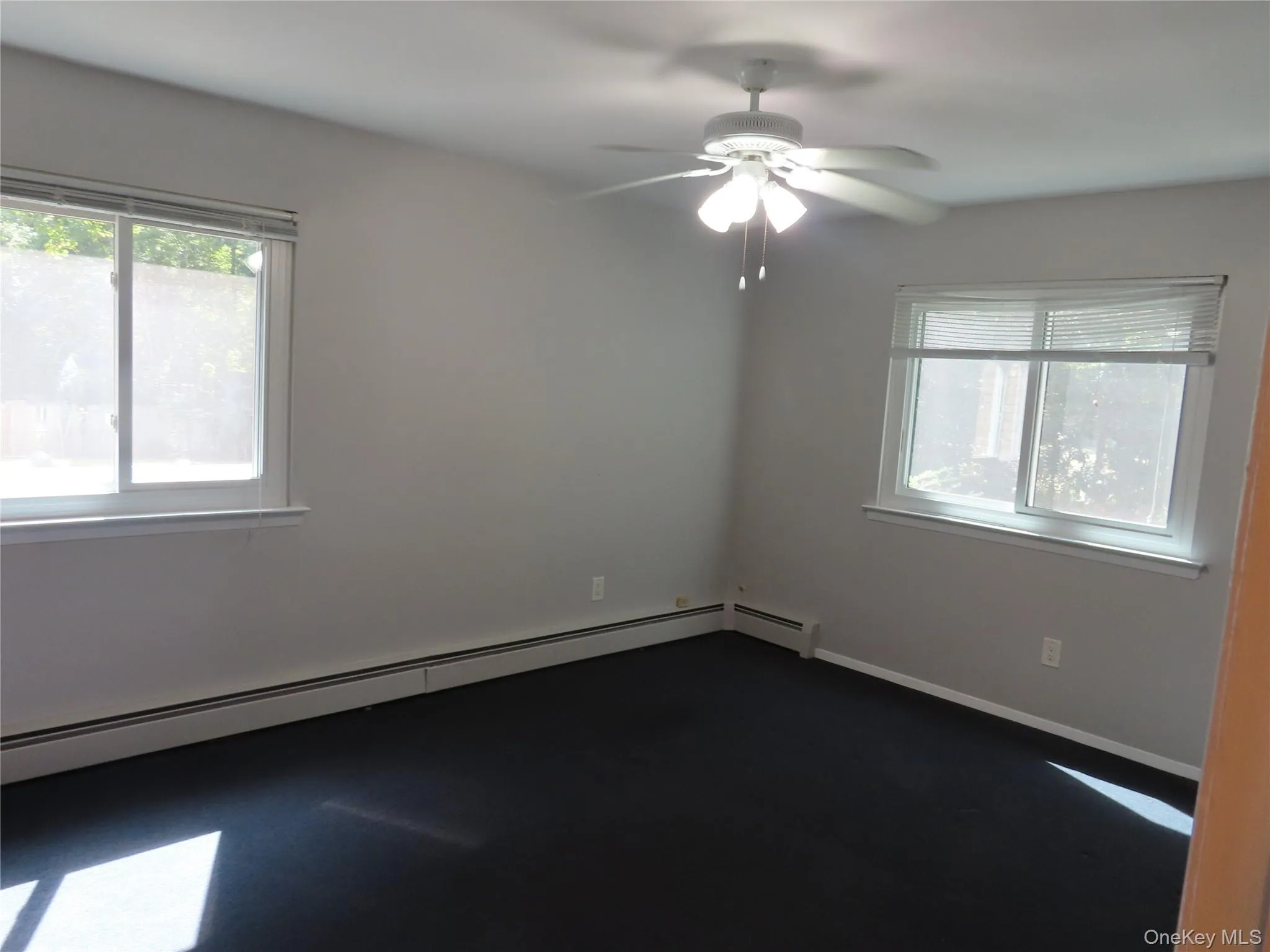 Main bedroom with fan Main bedroom with fan