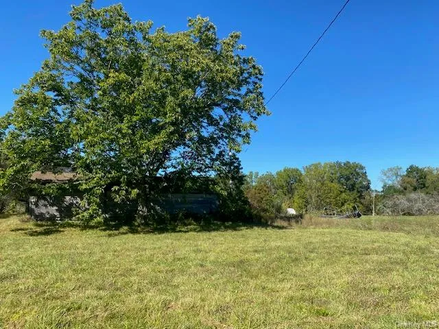 View of grassy yard with a rural view View of grassy yard with a rural view
