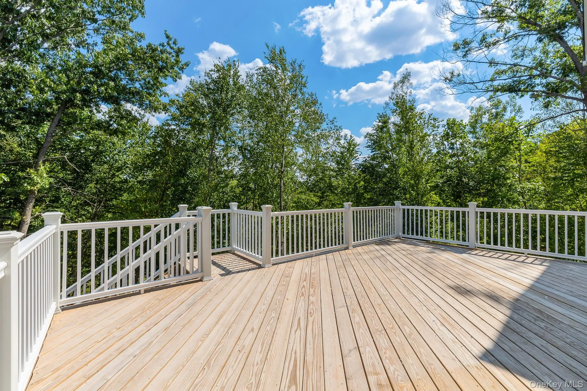 View of wooden deck View of wooden deck