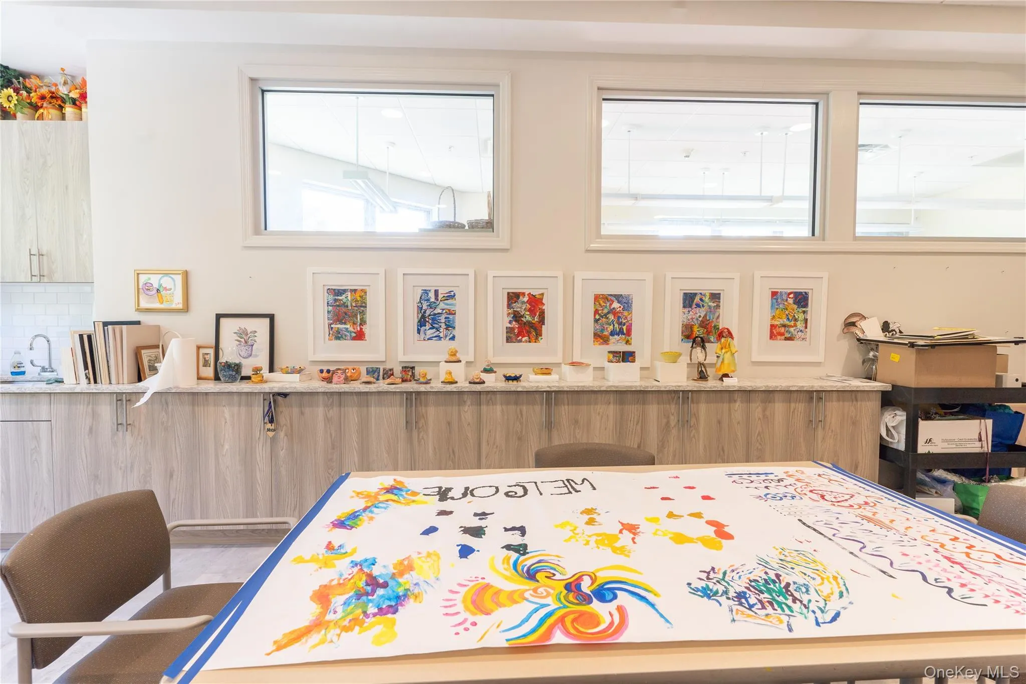 Arts and Crafts Room - art classes meet here Arts and Crafts Room - art classes meet here