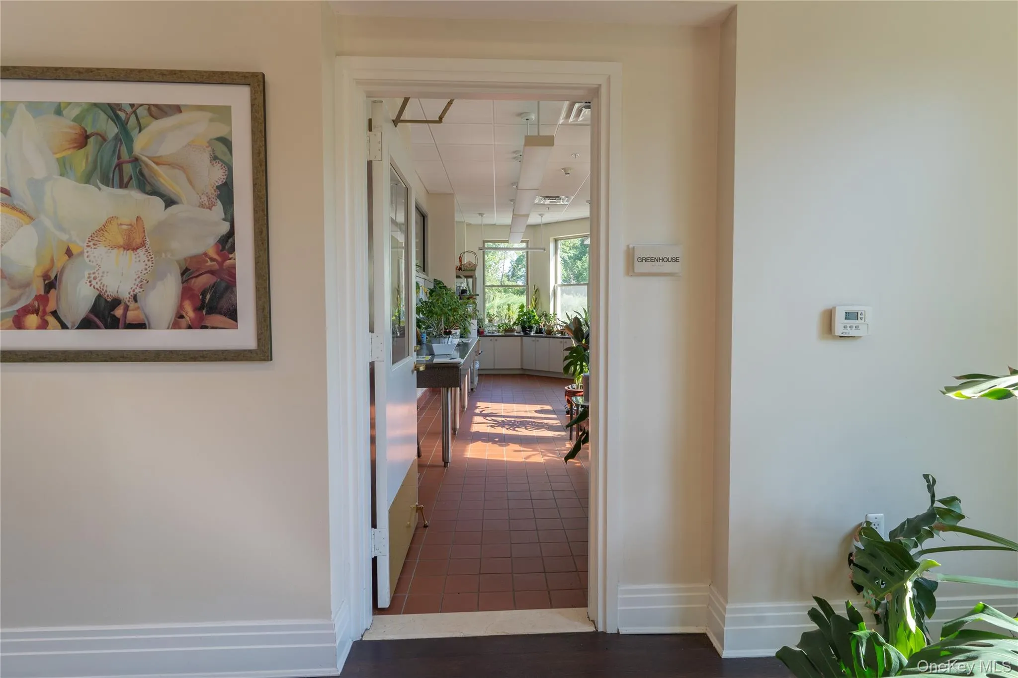 Entrance to Gardening Room where residents can plant and keep favorite plants. Entrance to Gardening Room where residents can plant and keep favorite plants.