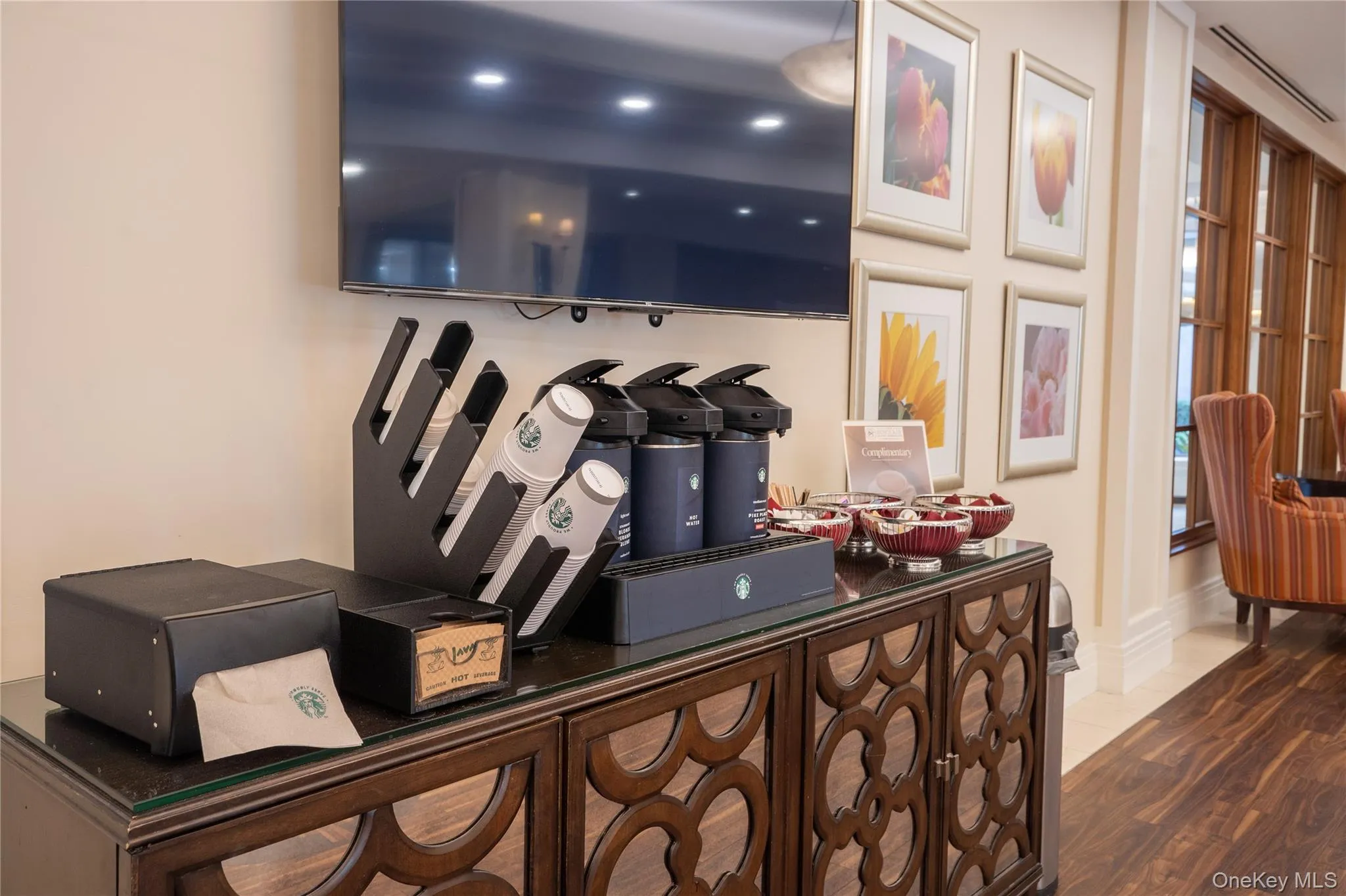 Complimentary Coffee Station Complimentary Coffee Station