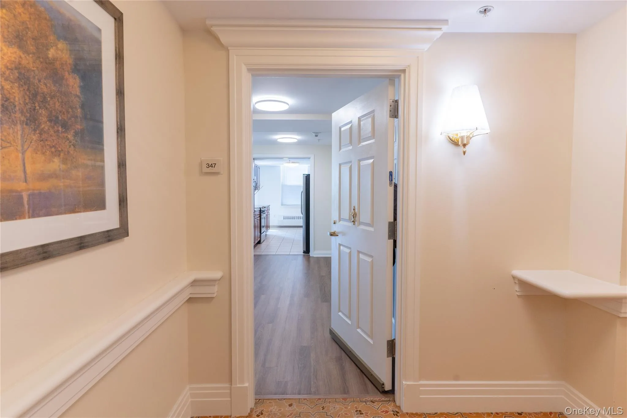 Corridor showing entrance to the apartment Corridor showing entrance to the apartment