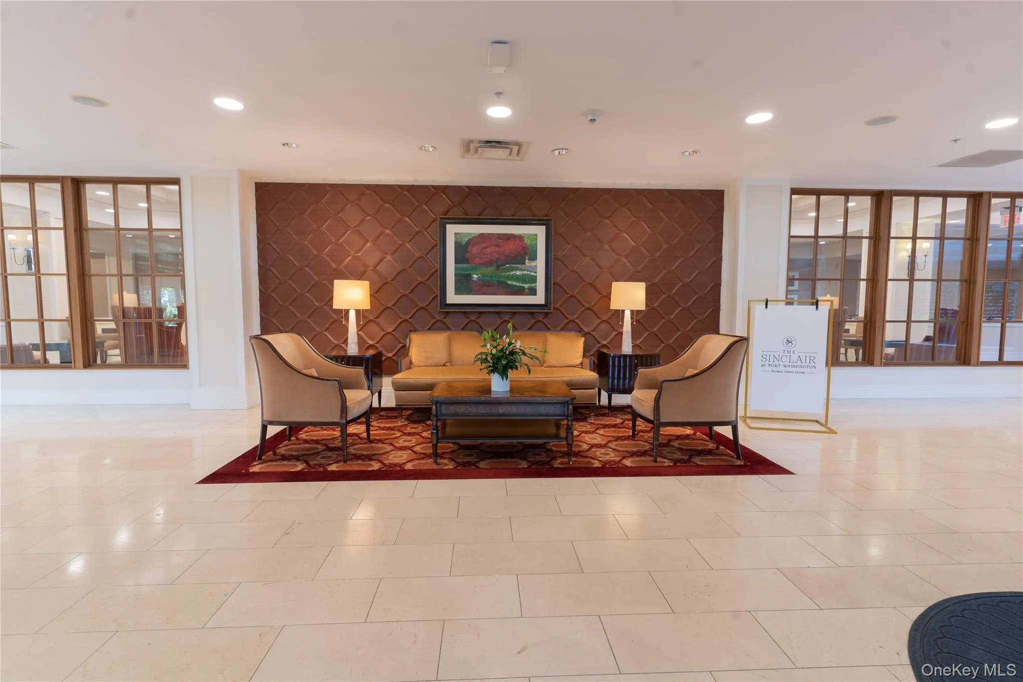 Front Entrance Lobby with seating areas while you wait for your friends or family. Front Entrance Lobby with seating areas while you wait for your friends or family.