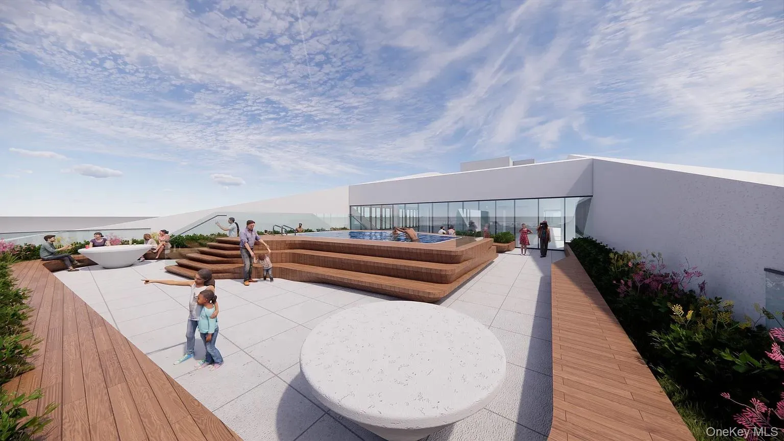 Deck featuring a patio area Deck featuring a patio area