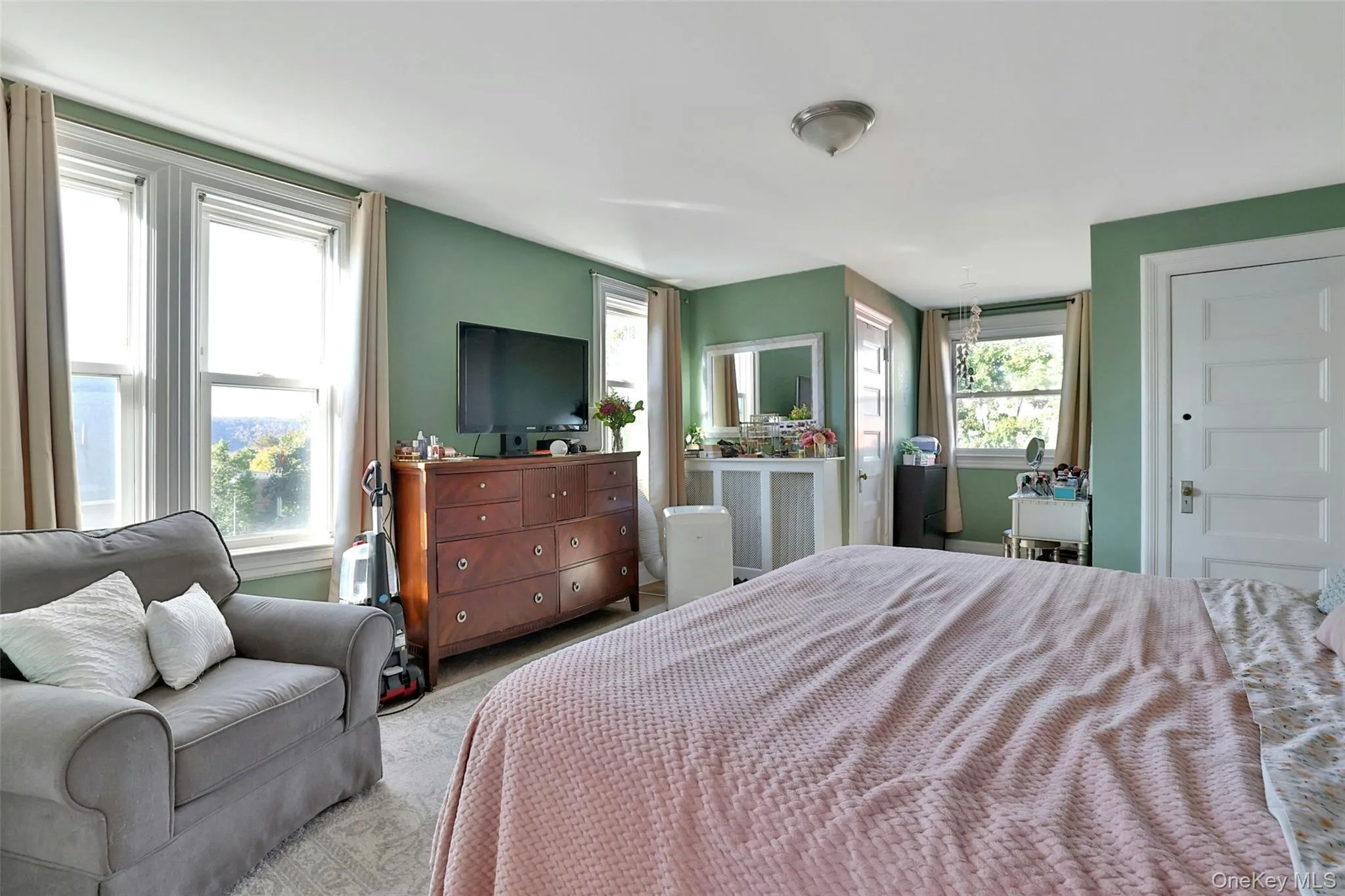 View of carpeted bedroom View of carpeted bedroom
