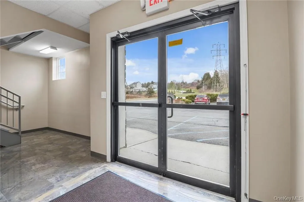 Main entrance of the building. Main entrance of the building.