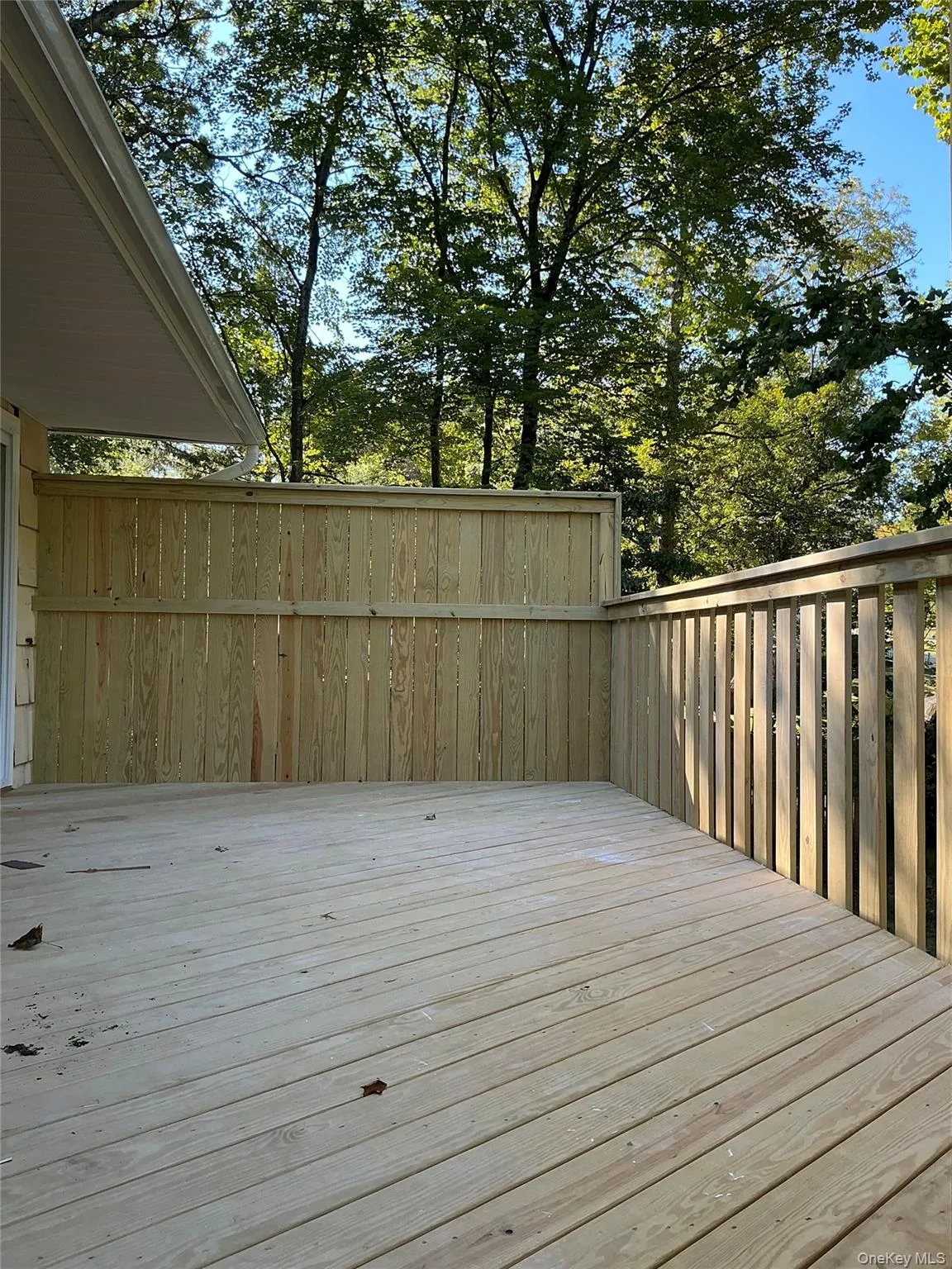 View of wooden deck View of wooden deck