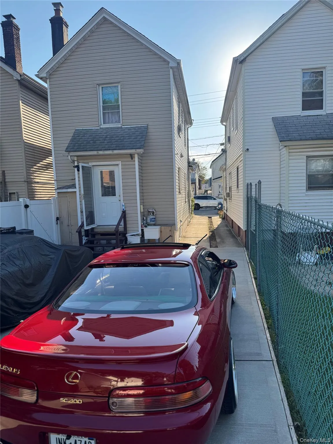 View of front of home with a gate View of front of home with a gate