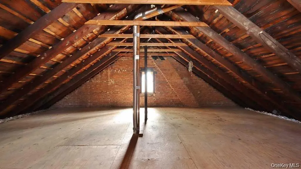 Unfinished attic Unfinished attic