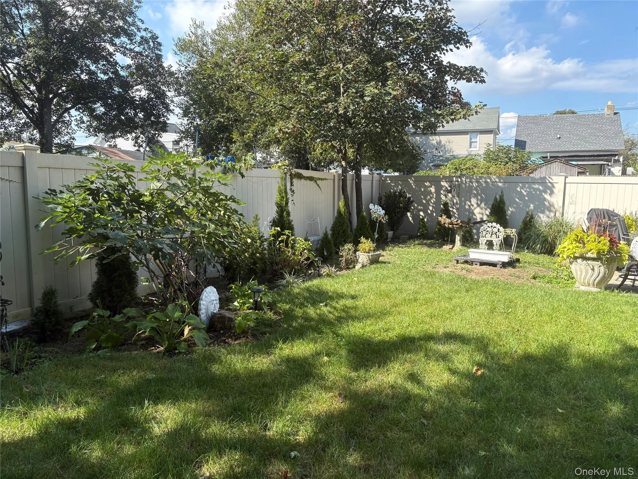 View of fenced backyard View of fenced backyard