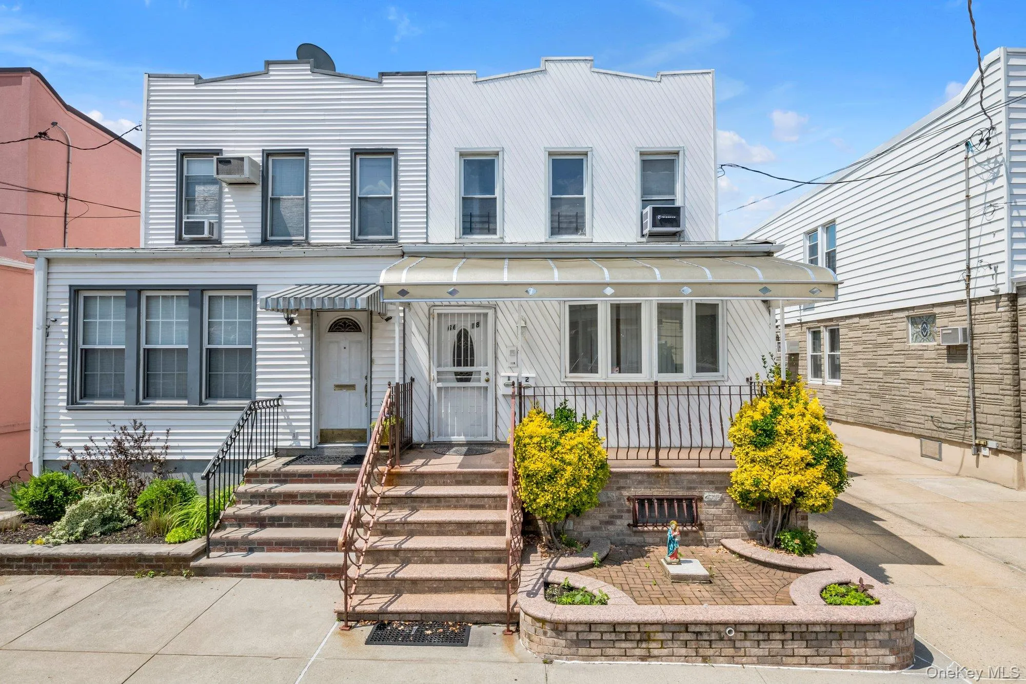 View of front of house featuring cooling unit View of front of house featuring cooling unit