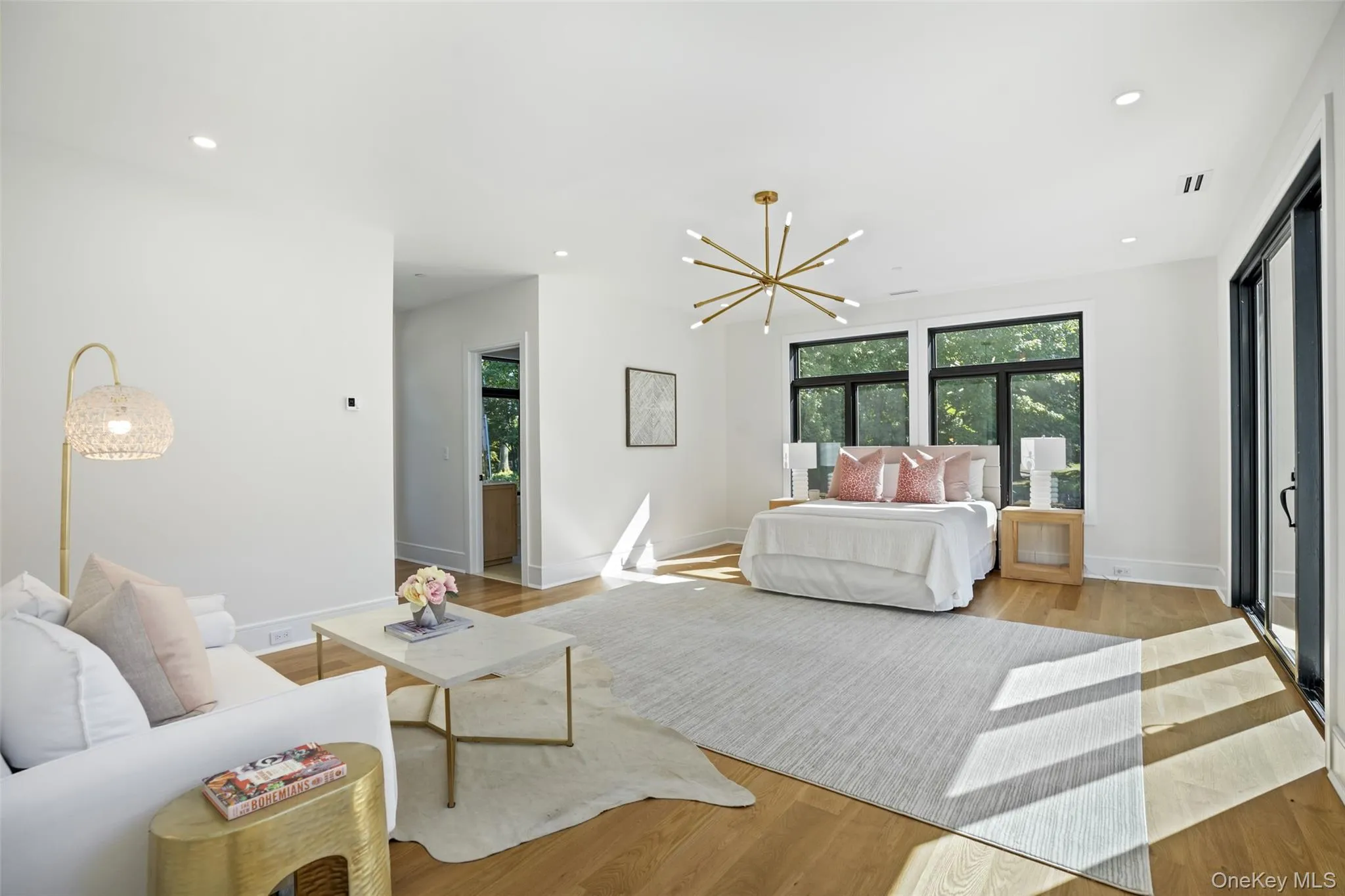 Bedroom with sitting area and terrace Bedroom with sitting area and terrace