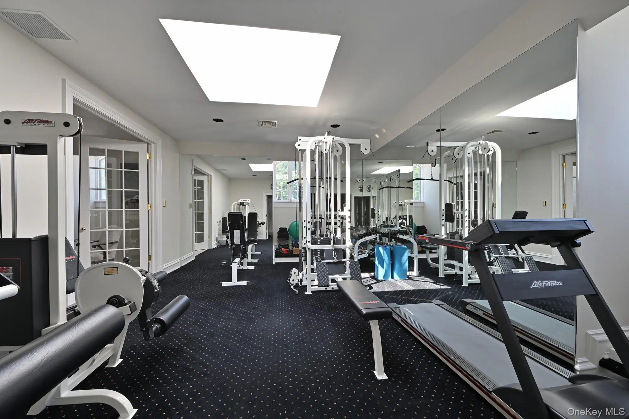 View of workout area View of workout area
