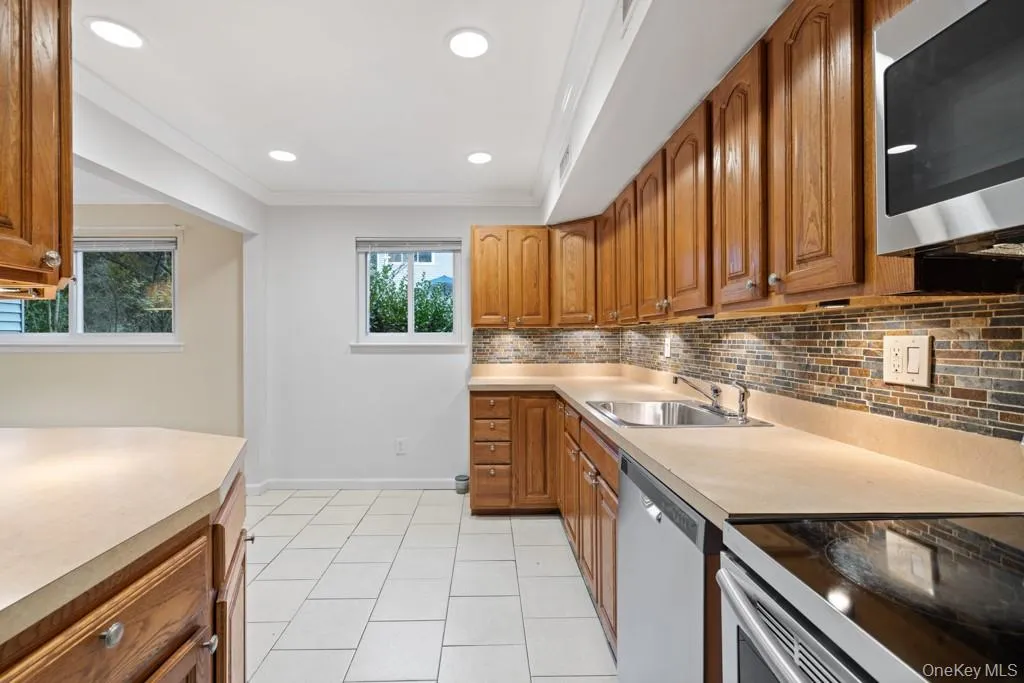 Updated kitchen with modern appliances Updated kitchen with modern appliances