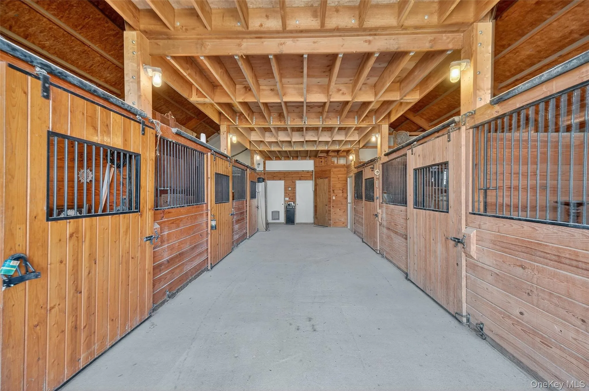 View of horse barn View of horse barn