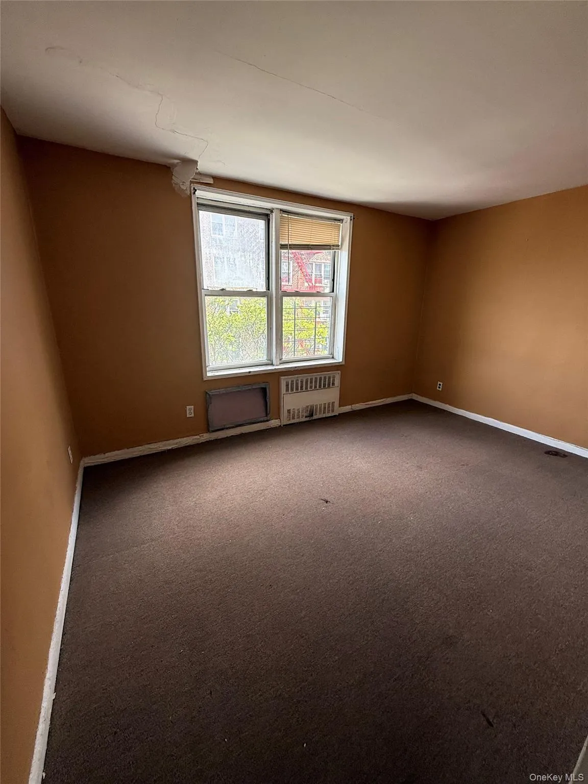 Carpeted spare room with baseboards Carpeted spare room with baseboards
